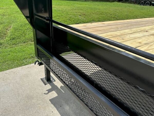 8.5x25 IBeam Gooseneck Deckover Trailer (2) 7K Axles King Kong Ramps - Image 10